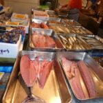 Mercato del pesce in Giappone