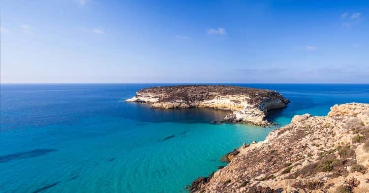 Isola dei conigli Lampedusa