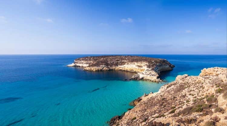 Isola dei Conigli, Lampedusa