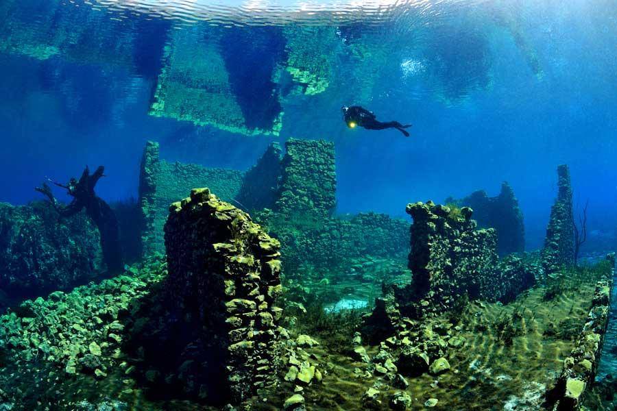 Immersioni nel Lago di Capo d’Acqua in Abruzzo